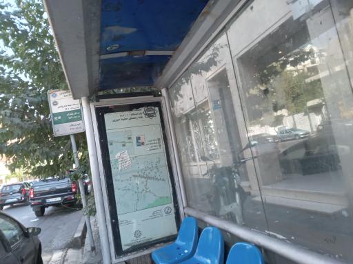 عکس ایستگاه اتوبوس سه راه یاسر