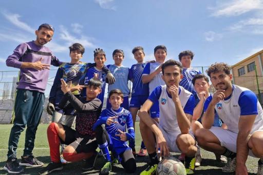 عکس آکادمی فوتبال مهر پرند