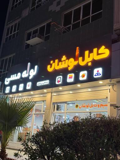 عکس فروشگاه سیم و کابل لوشان