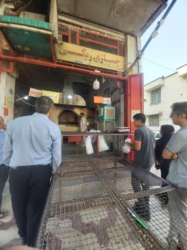 عکس نانوایی سنگکی