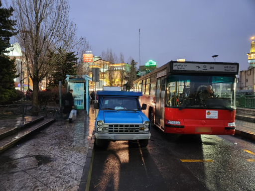 عکس پایانه تجریش میدان ازگل