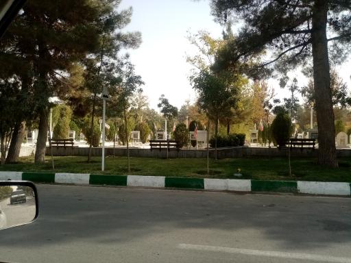 عکس آرامستان بهشت رضا