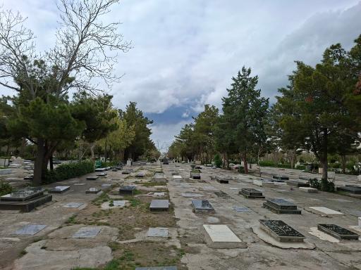 عکس آرامستان بهشت رضا