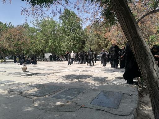 عکس آرامستان بهشت رضا