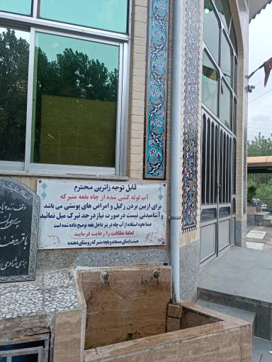 عکس بقعه و مسجد دهنده