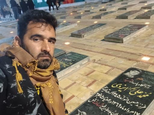 عکس مزار شهید محمدعلی ایزدی