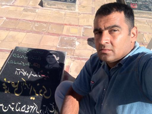 عکس مزار شهید محمدعلی ایزدی