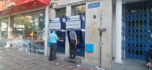 عکس عابر بانک صادرات