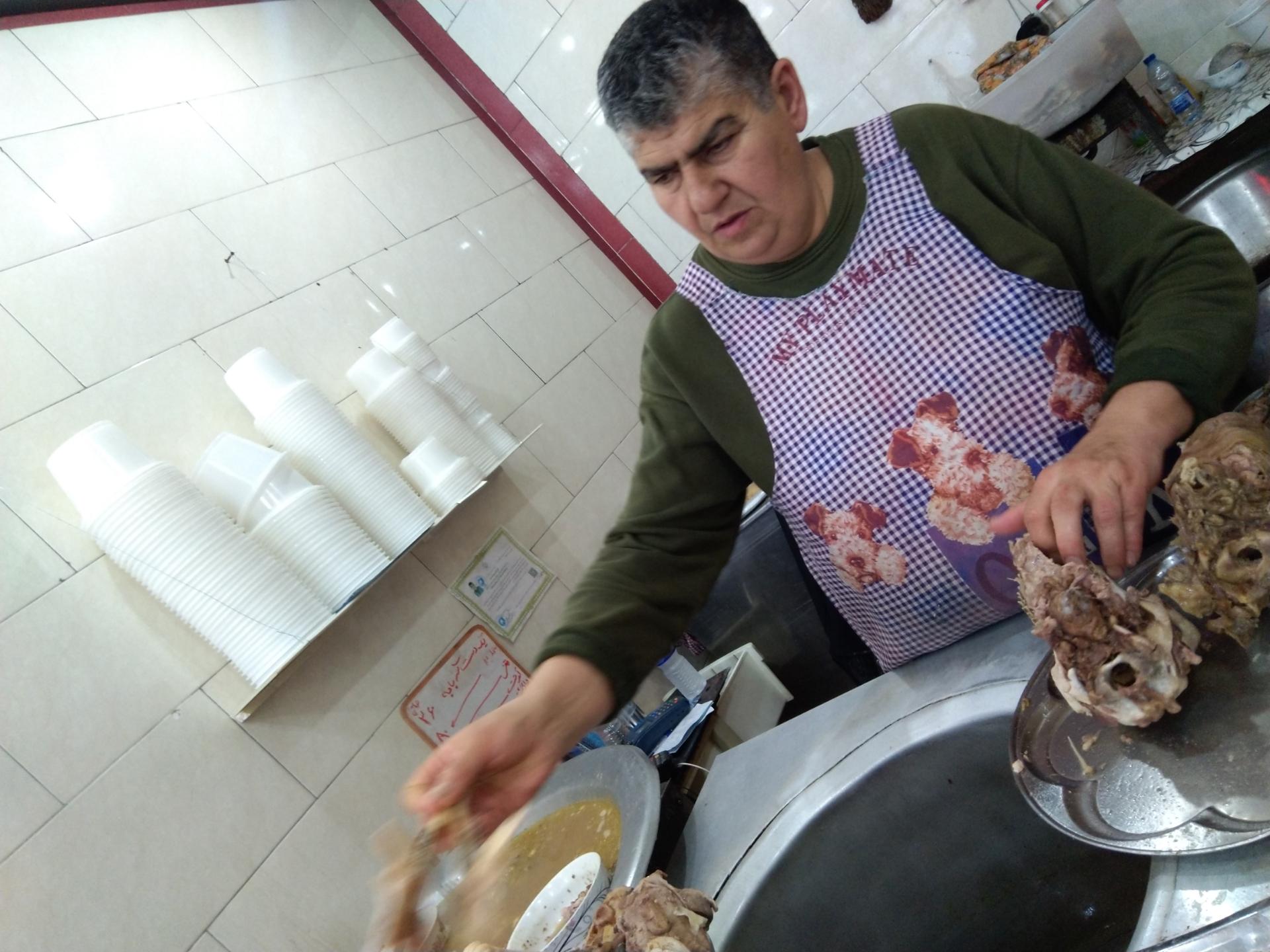 عکس طباخی قوچ سفید 