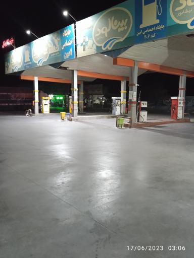 عکس جایگاه اختصاصی امین (بنزین و گازوئیل)