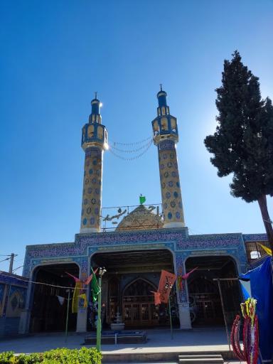 عکس مسجد الشهدا و گلزار شهدا اندآن(مسجد جنت الکریم)