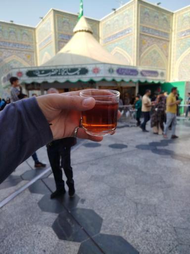 عکس چایخانه حرم  امام رضا