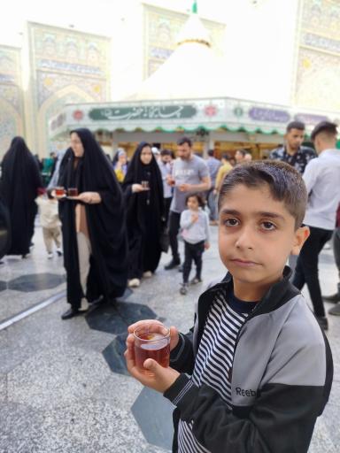 عکس چایخانه حرم  امام رضا