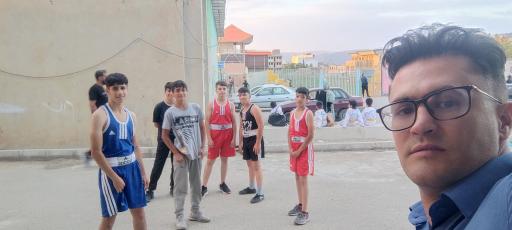 عکس باشگاه بوکس حامد حمیدی