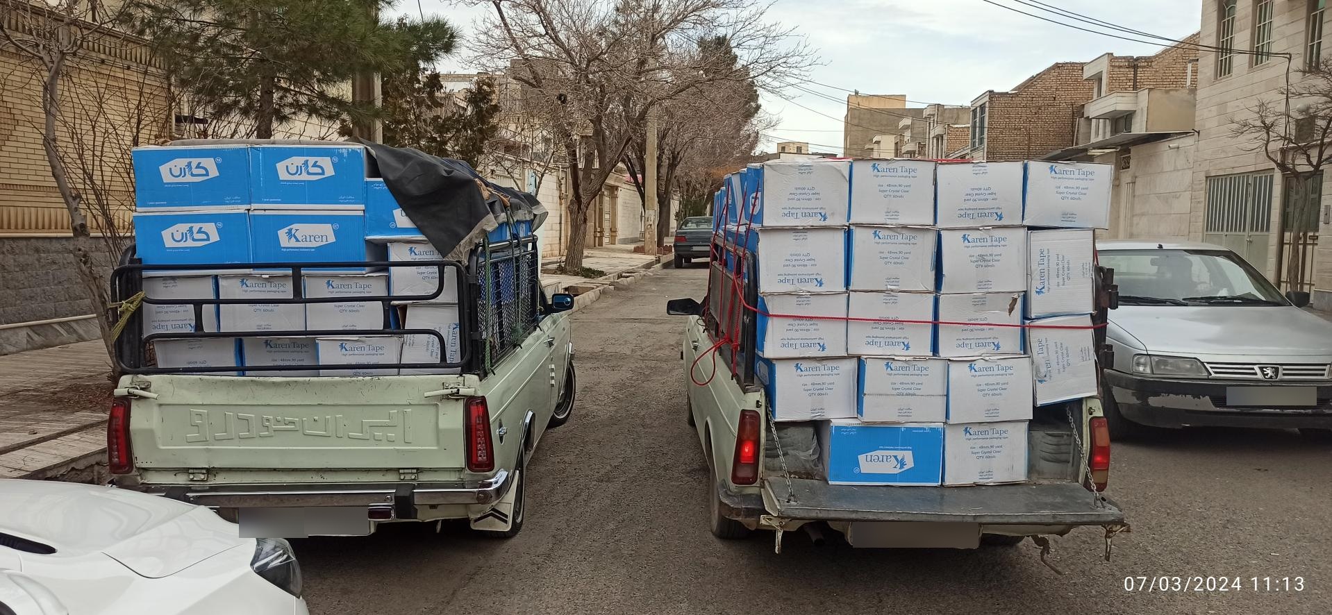 عکس چسب پنج سانتی عمده