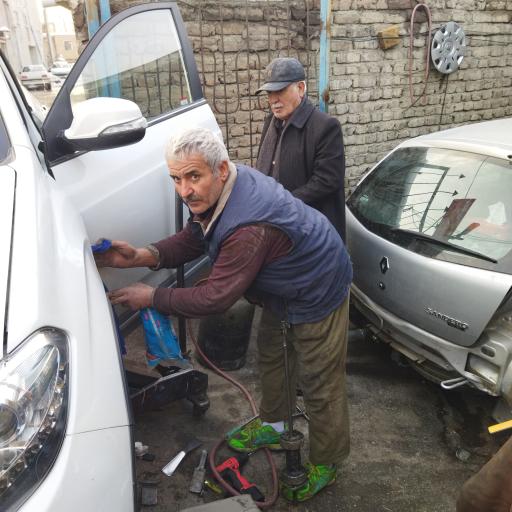 عکس صافکاری PDR بدون رنگ وحید