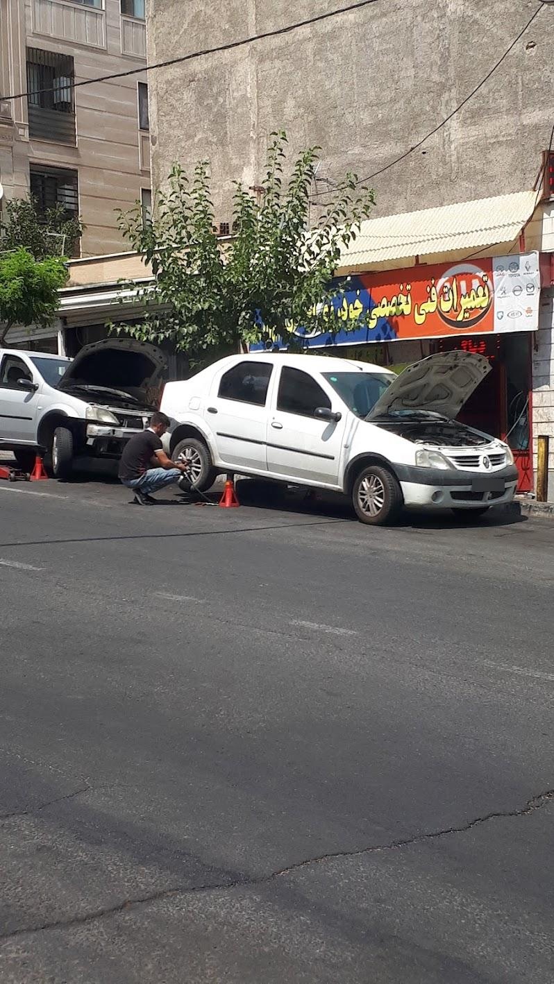 عکس تعمیرات خودرو احسان