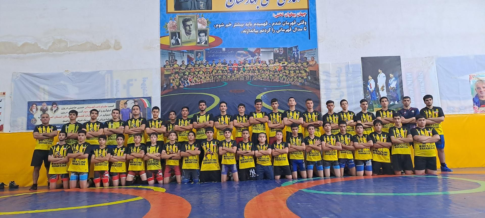 عکس خانه کشتی شهید ولی بهمنی