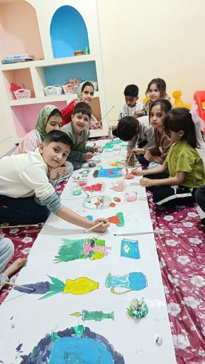 عکس خانه بازی رنگین کمان 