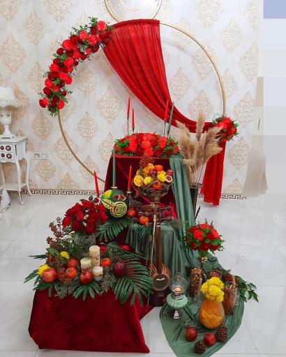 عکس تم تولدی و بادکنک آرایی و گل آرایی حیدری