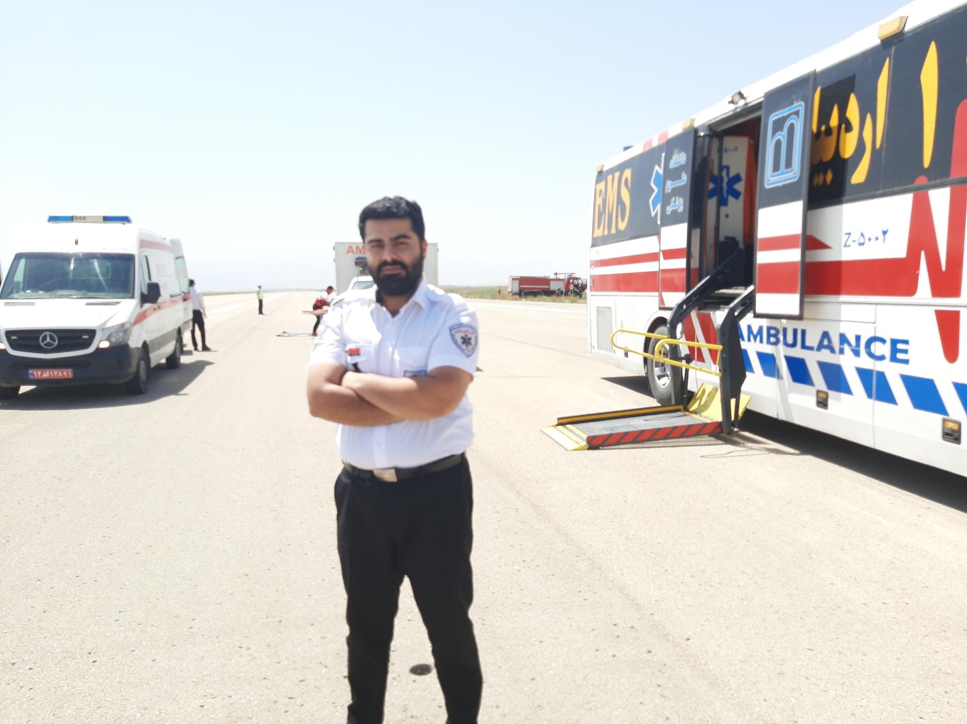 عکس پایگاه اورژانس جاده ای سه راهی نمین