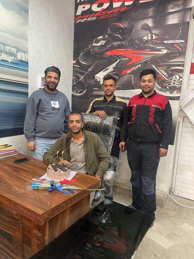 عکس نمایشگاه موتورسیکلت پیشرو