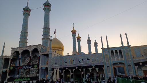 عکس ایوان آینه صحن اتابکی