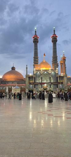 عکس ایوان آینه صحن اتابکی