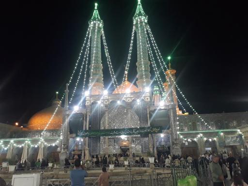 عکس ایوان آینه صحن اتابکی