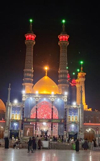 عکس ایوان آینه صحن اتابکی