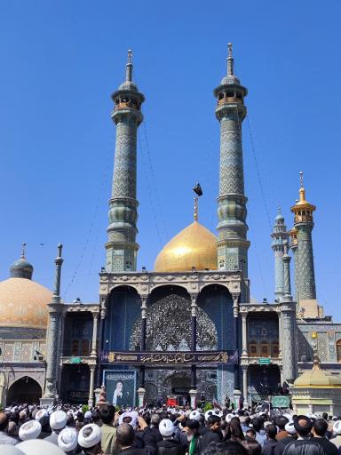 عکس ایوان آینه صحن اتابکی