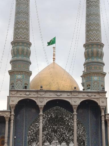 عکس ایوان آینه صحن اتابکی