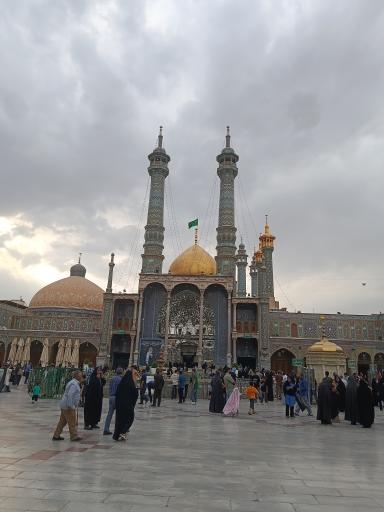 عکس ایوان آینه صحن اتابکی