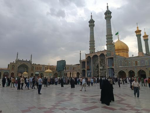 عکس ایوان آینه صحن اتابکی
