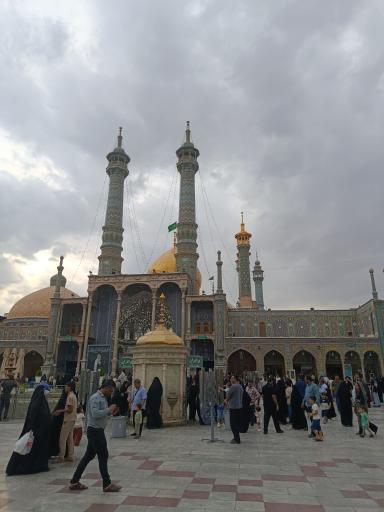 عکس ایوان آینه صحن اتابکی