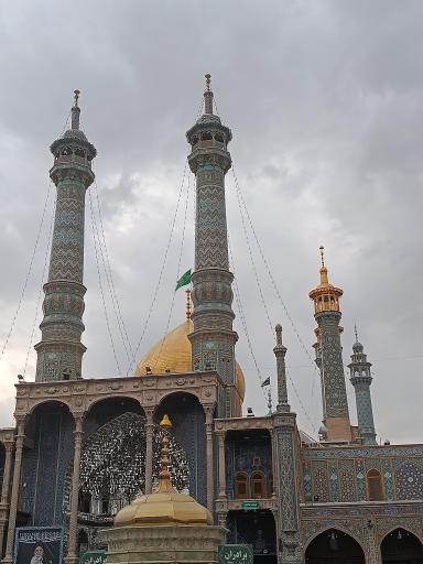 عکس ایوان آینه صحن اتابکی
