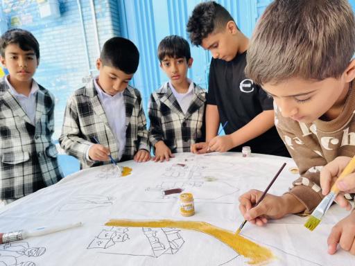 عکس دبستان پسرانه فردای‌ِ روشن‌