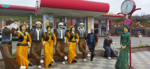 عکس جایگاه سوخت (CNG و بنزین) میران