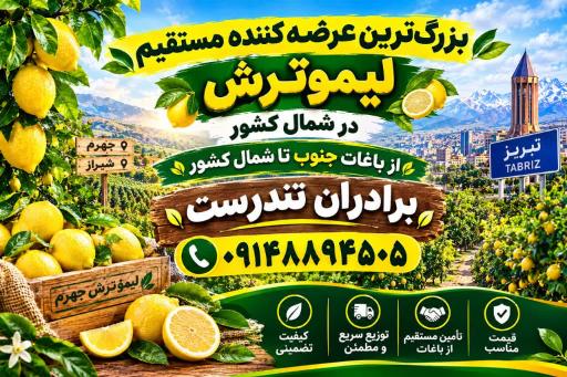 عکس مرکز پخش لیمو ترش برادران تندرست