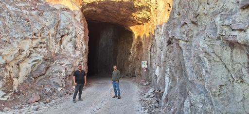 عکس غار نمکی گرمسار