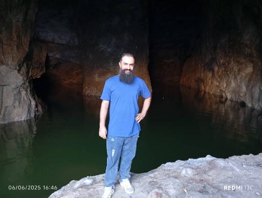 عکس غار نمکی گرمسار