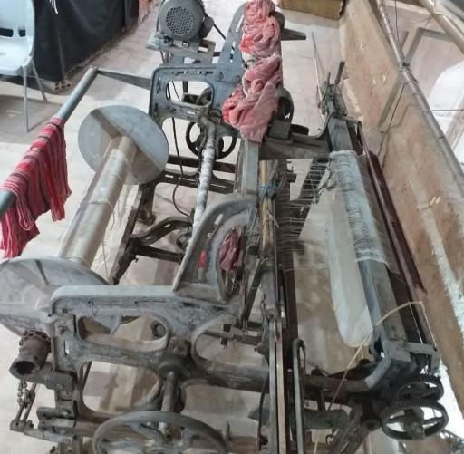 عکس تولیدی چفیه تابان و کارخانه چفیه یزد