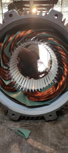 عکس سیم پیچی معدنی خدمات برق