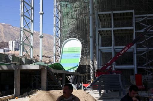 عکس شهر آبی شیراز (در حال ساخت)