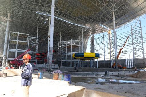 عکس شهر آبی شیراز (در حال ساخت)