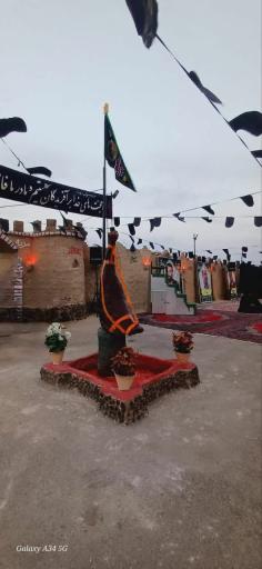 عکس چایخانه و نمایشگاه حضرت زهرا