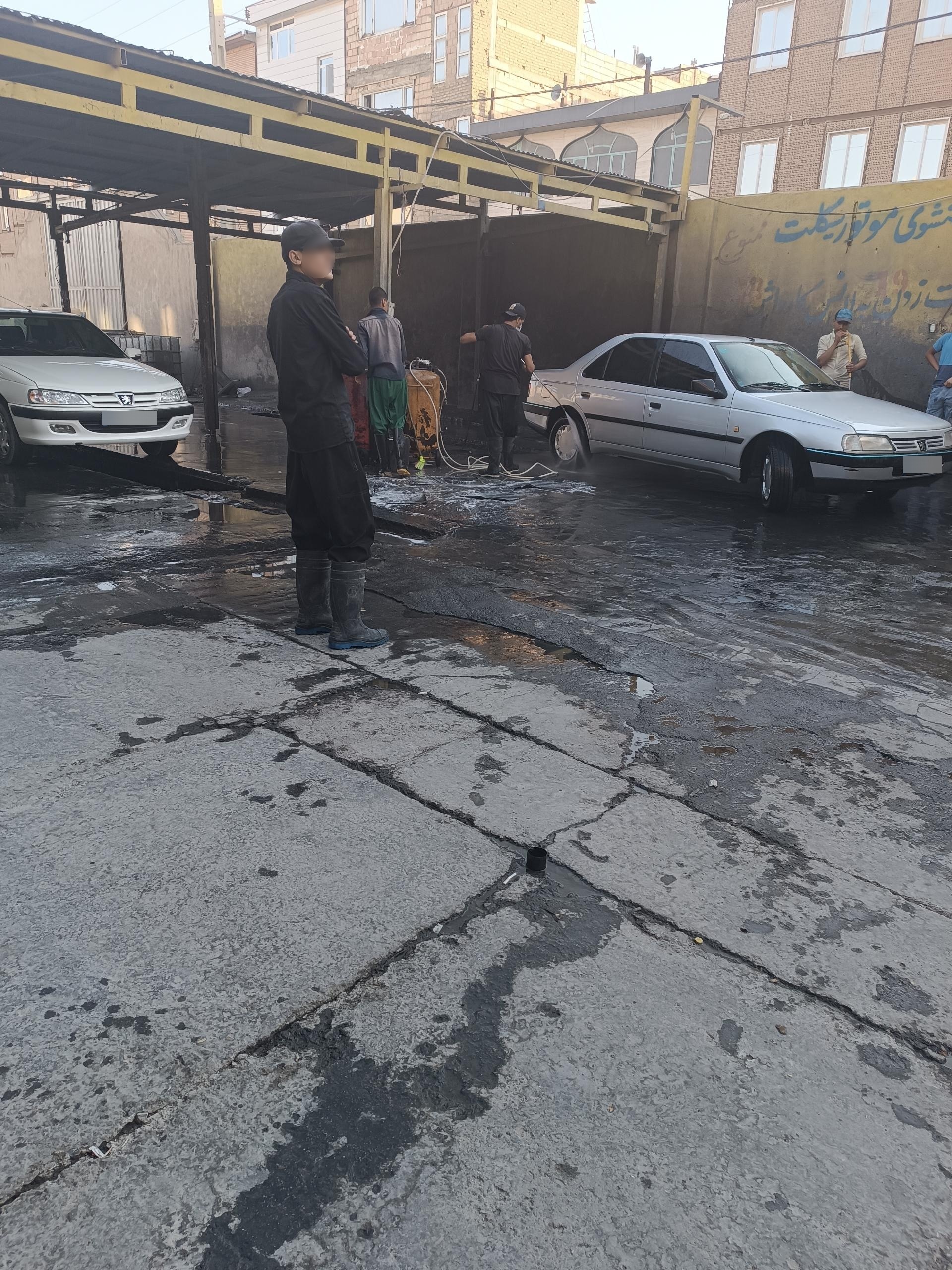 عکس کارواش پارکینگ