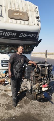 عکس مکانیکی ولوو محمد
