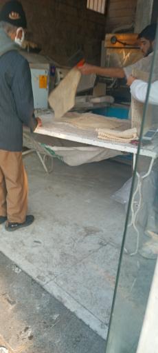 عکس نان لواش