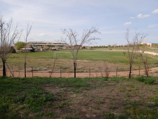 عکس زمین فوتبال چمن روباز